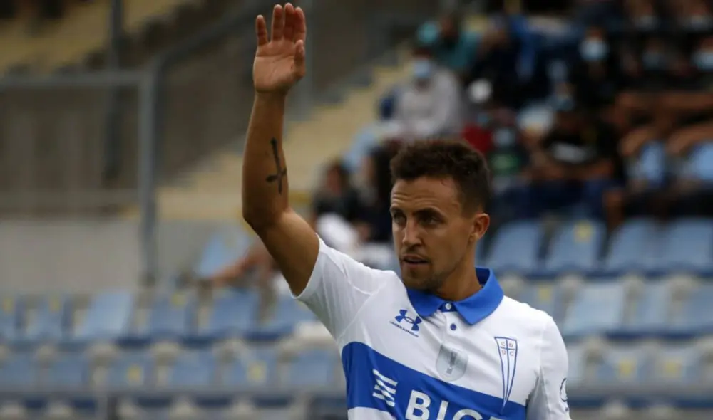 El volante se despidió de U. Católica. Seguirá su carrera en Perú. Foto: U. Católica El volante se despidió de U. Católica. Seguirá su carrera en Perú. Foto: U. Católica