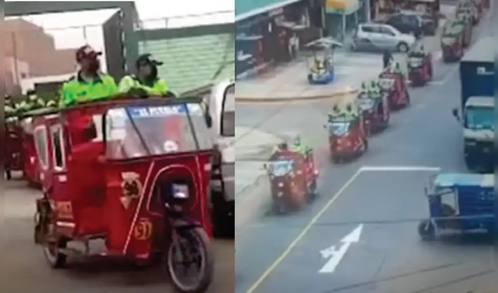 Con la finalidad de generar mayor presencia policial en este distrito, mototaxistas formales ofrecerán su unidades para que patrullen la zona. Foto: composición LR/captura de Panamericana Con la finalidad de generar mayor presencia policial en este distrito, mototaxistas formales ofrecerán su unidades para que patrullen la zona. Foto: composición LR/captura de Panamericana