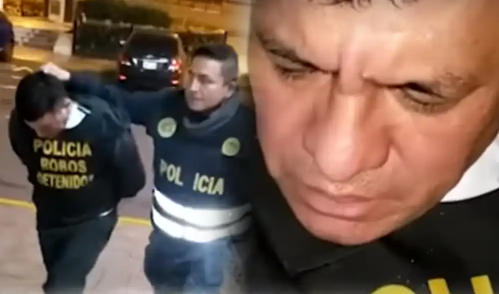 El sujeto identificado como Roy Kankeri Gonzáles. Foto: composición La República / captura de Panamericana Noticias