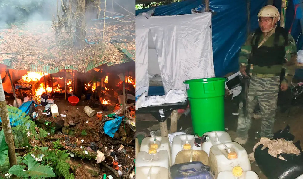 Vraem. Foto: PNP Vraem. Foto: PNP