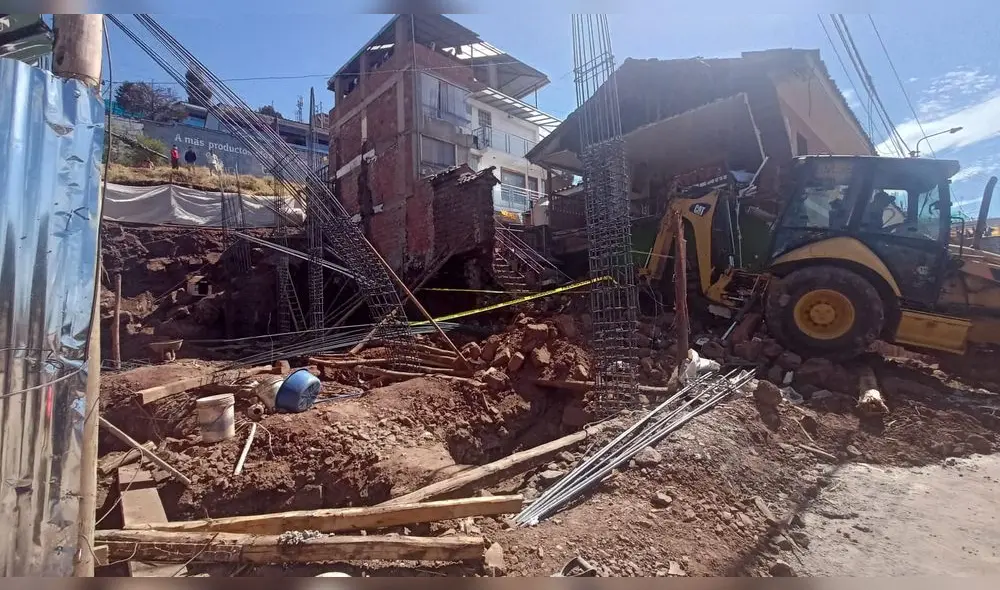 Obrero pereció en medio de construcción que no contaba con permisos. Foto: URPI/Alexander Flores