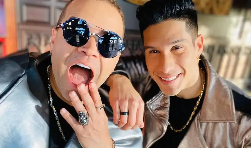 Nacho compartió en redes sociales un clip junto a Chyno Miranda. Foto: Chyno Miranda/Instagram