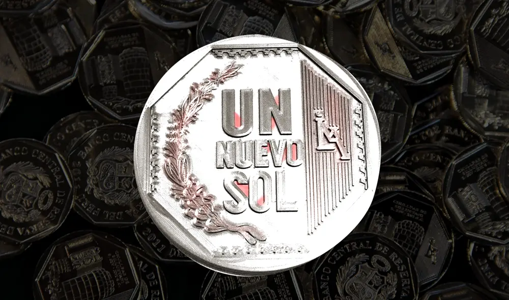 Las monedas de 1 sol pintadas de rojo no son una casualidad. Foto: Fabrizio Oviedo/La República