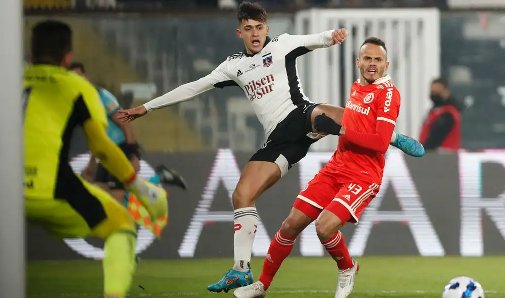 El duelo de vuelta Colo Colo vs. Internacional inicia a las 8.30 p. m. (hora chilena) y 7.30 p. m. (hora peruana). Foto: AFP