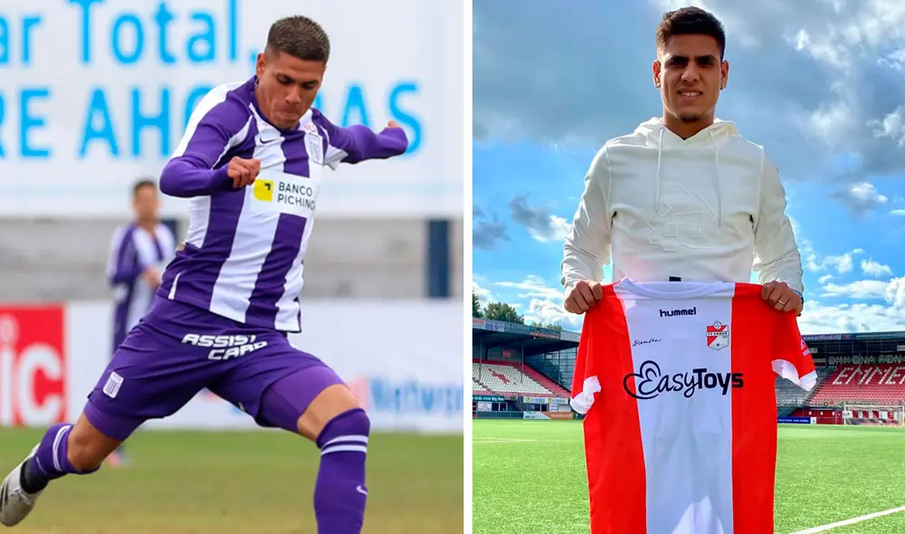Gonzalo Sánchez debutó profesionalmente en el 2018. Foto: composición LR/Liga 1/FC Emmen