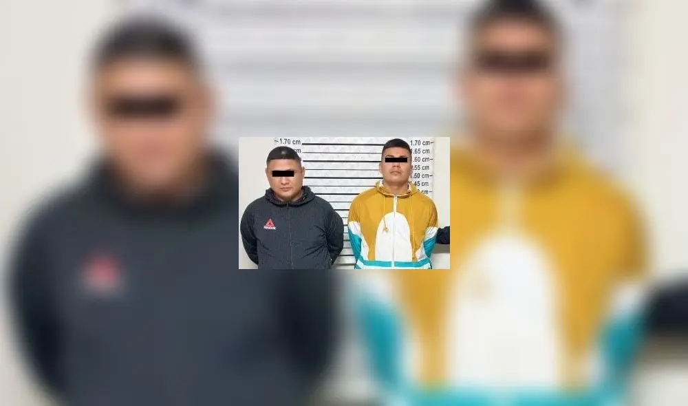 Fueron llevados a las instalaciones de la División de Investigación Criminal de Trujillo. Foto: PNP Fueron llevados a las instalaciones de la División de Investigación Criminal de Trujillo. Foto: PNP