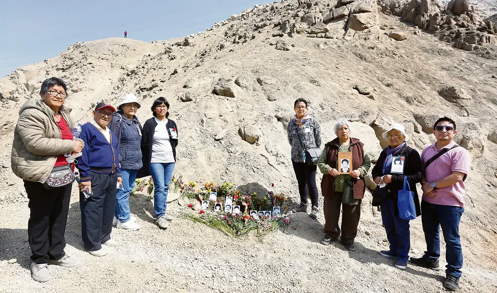 Pendiente. Familiares esperan que Fiscalía concrete ampliación de diligencia de búsqueda en Cieneguilla realizada en junio. Foto: Félix Contreras/La República