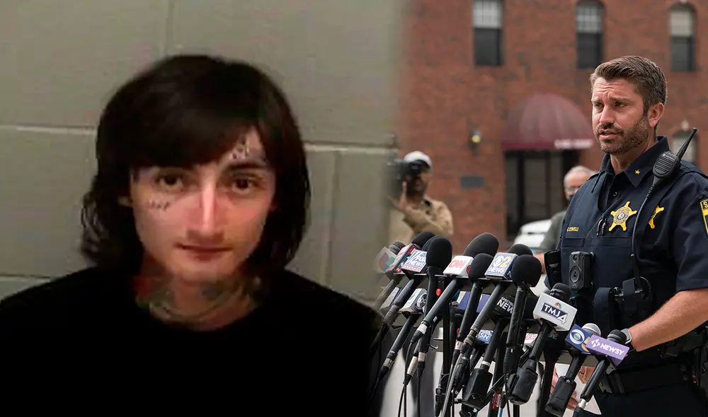 Robert Crimo disparó el lunes contra la multitud desde el tejado de un comercio de Illinois. Foto: composición LR/AFP