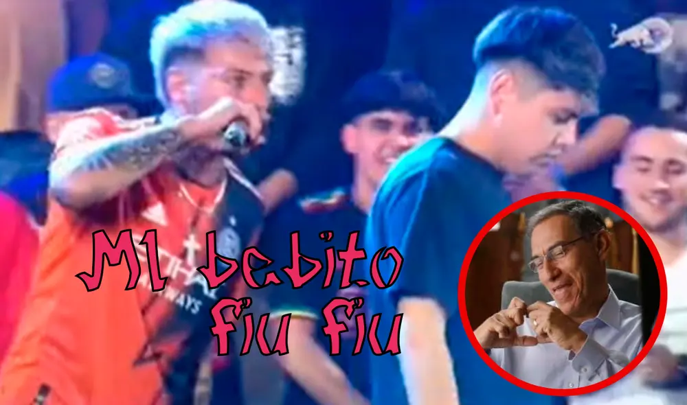 MRN dejó una rima referida a "Mi bebito fiu fiu" en Red Bull. Foto: composición/ @3.2.1tiempo/TikTok