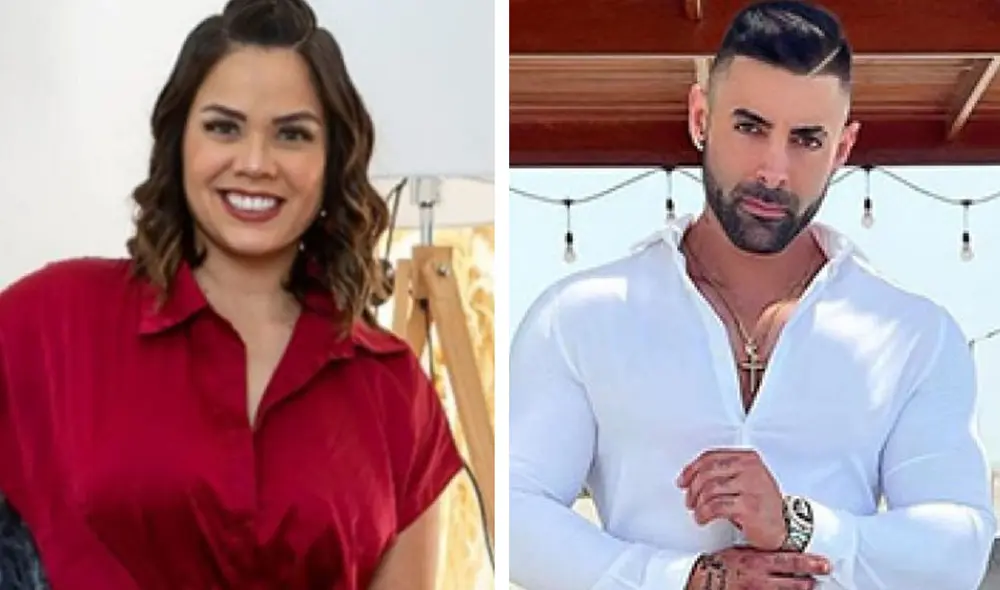 Andrea San Martín aseguró que hubo una discusión con Sebastián Lizarzaburu tras sus chats filtrados. Foto: Instagram Andrea San Martín/Instagram Sebastián Lizarzaburu