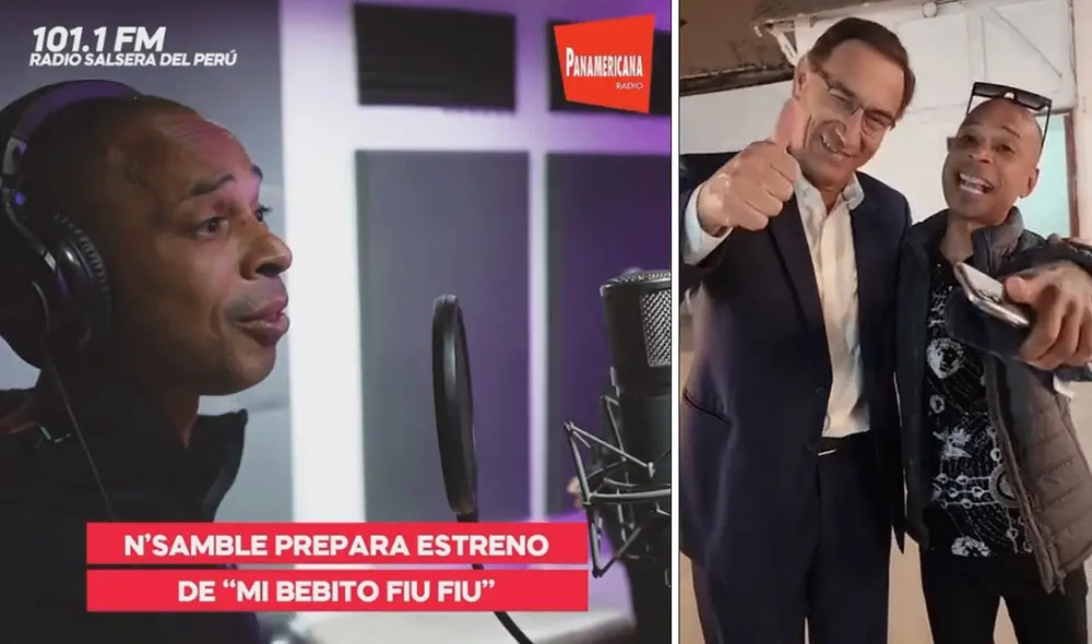 N'Samble alista el estreno de "Mi bebito fiu fiu" versión salsa. Foto: composición LR/ captura de Instagram/ rpanamericana/ Captura de Tiktok