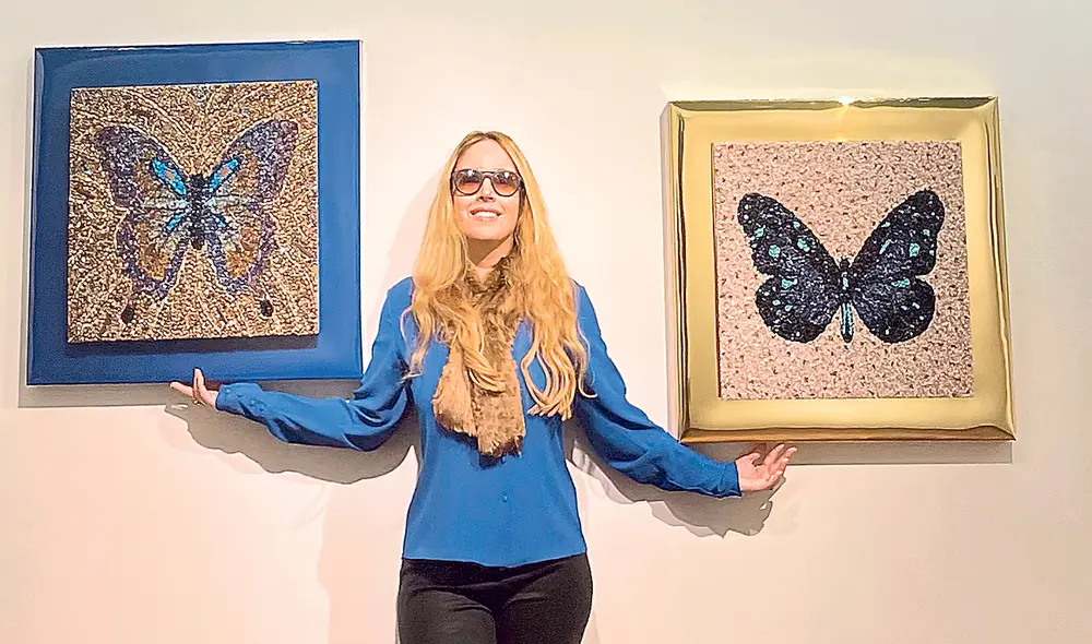 La artista plástica María Fe Flórez-Estrada expone sus nuevos trabajos en el MAD. Foto: difusión La artista plástica María Fe Flórez-Estrada expone sus nuevos trabajos en el MAD. Foto: difusión