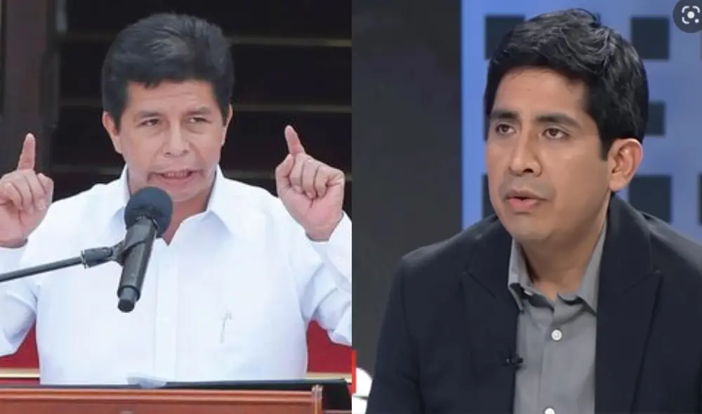 Pedro Castillo se pronuncia sobre el secuestro del periodista de Cuarto Poder. Foto: Carlos Contreras / La República /captura de Cuarto Poder.