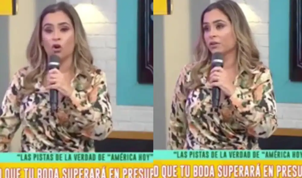 Ethel Pozo pidió un préstamo para su boda. Foto: América hoy/captura Ethel Pozo pidió un préstamo para su boda. Foto: América hoy/captura