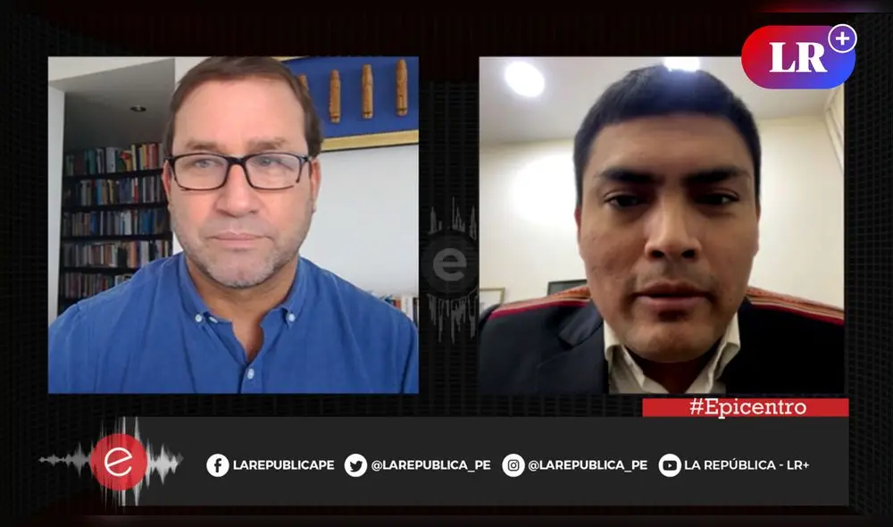 Américo Gonza, autor del proyecto que plantea el cambio de nombre del MIMP por "Ministerio de la Familia". Foto: captura de LR+