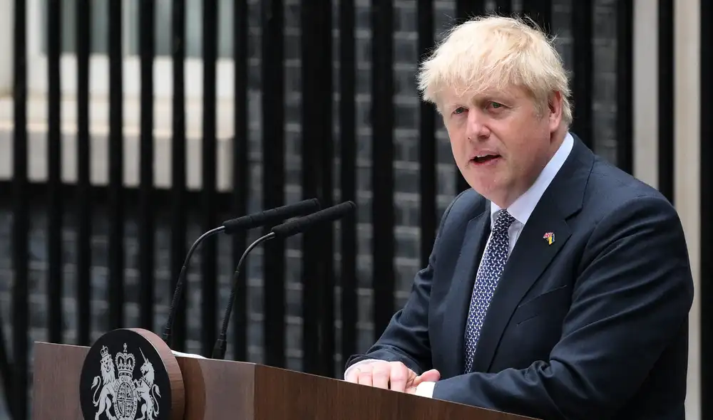 Luego de la renuncia de varios miembros del Ejecutivo por su mal manejo de denuncias de acoso sexual, Boris Johnson dimitió. Foto: AFP