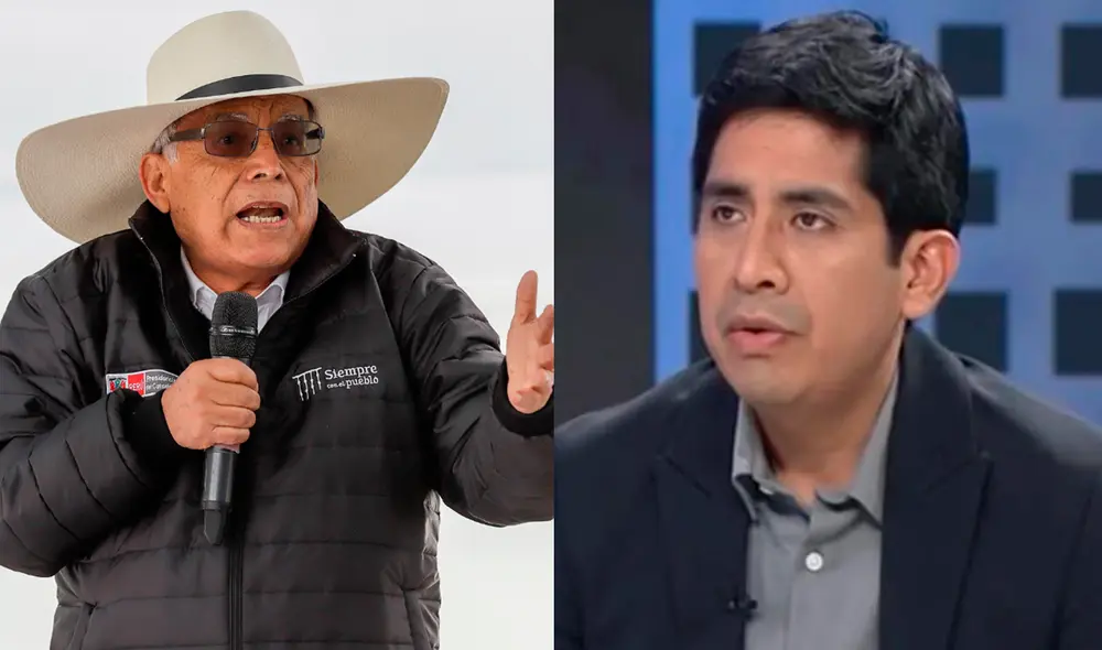 Aníbal Torres se refirió al secuestro del periodista Eduardo Quispe, quien fue obligado a leer un comunicado en señal abierta. Foto: composición LR/PCM/captura de Canal N