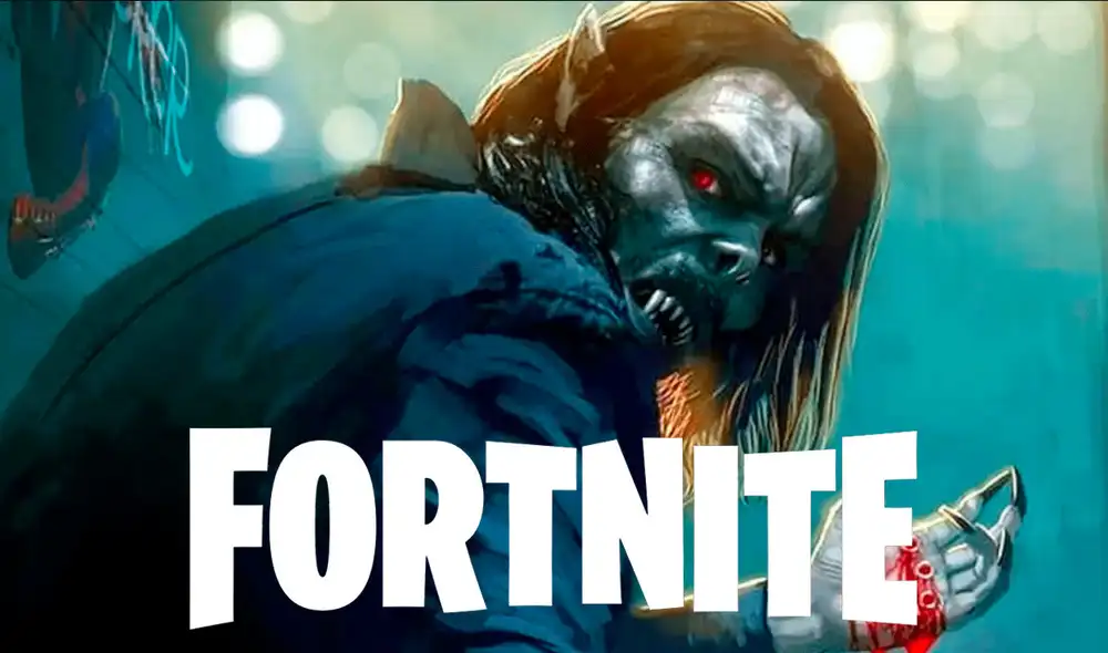 La skin de Morbius llegaría con dos aspectos e incluiría varios artículos temáticos inspirados en la película. Foto: Morbius / composición La República