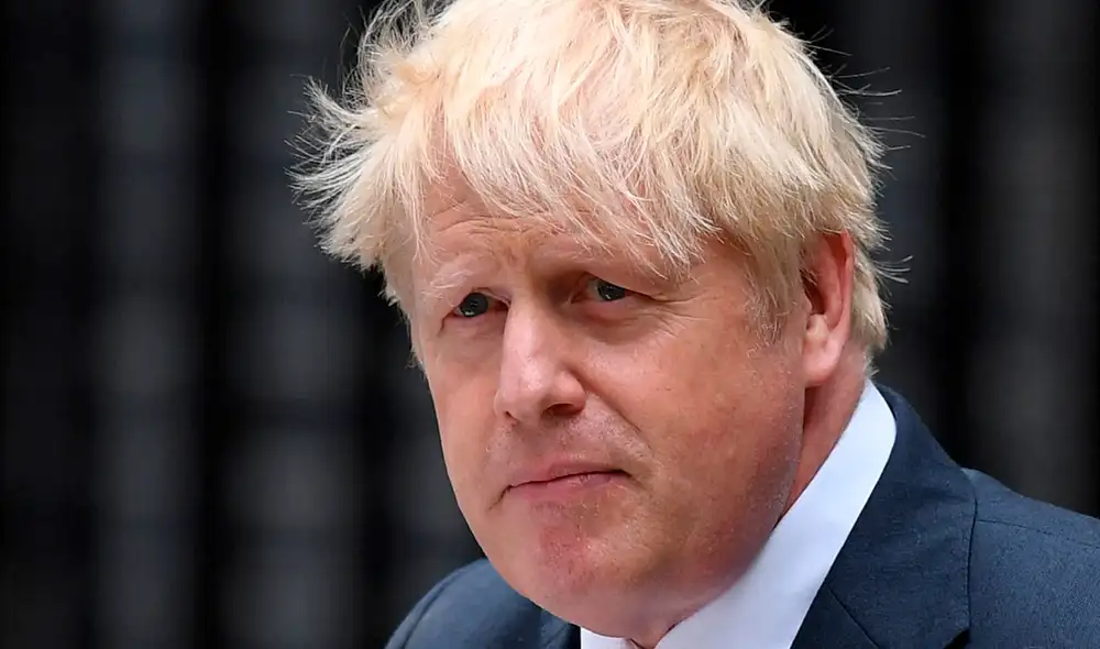 Boris Johnson fue primer ministro del Reino Unido desde 2019. Foto: AFP
