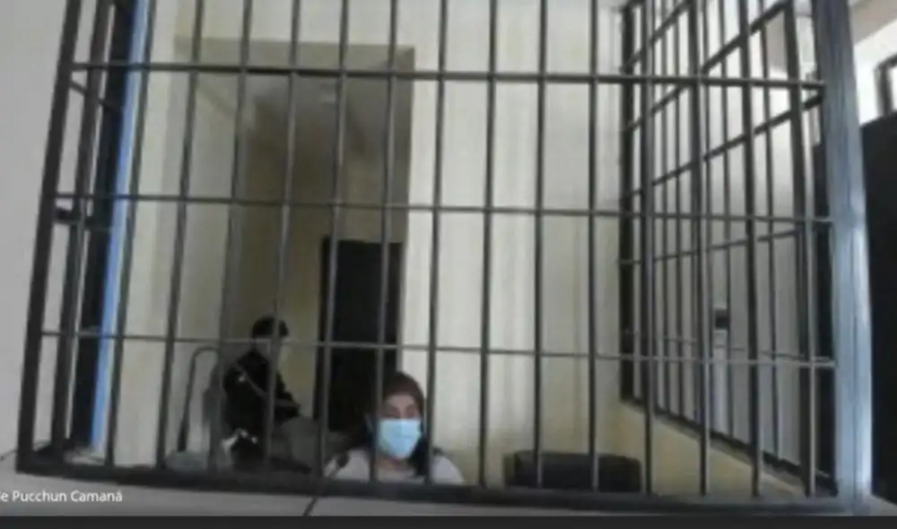 Mujer se encuentra recluida en el penal de Pucchún. Foto: Ministerio Público Mujer se encuentra recluida en el penal de Pucchún. Foto: Ministerio Público
