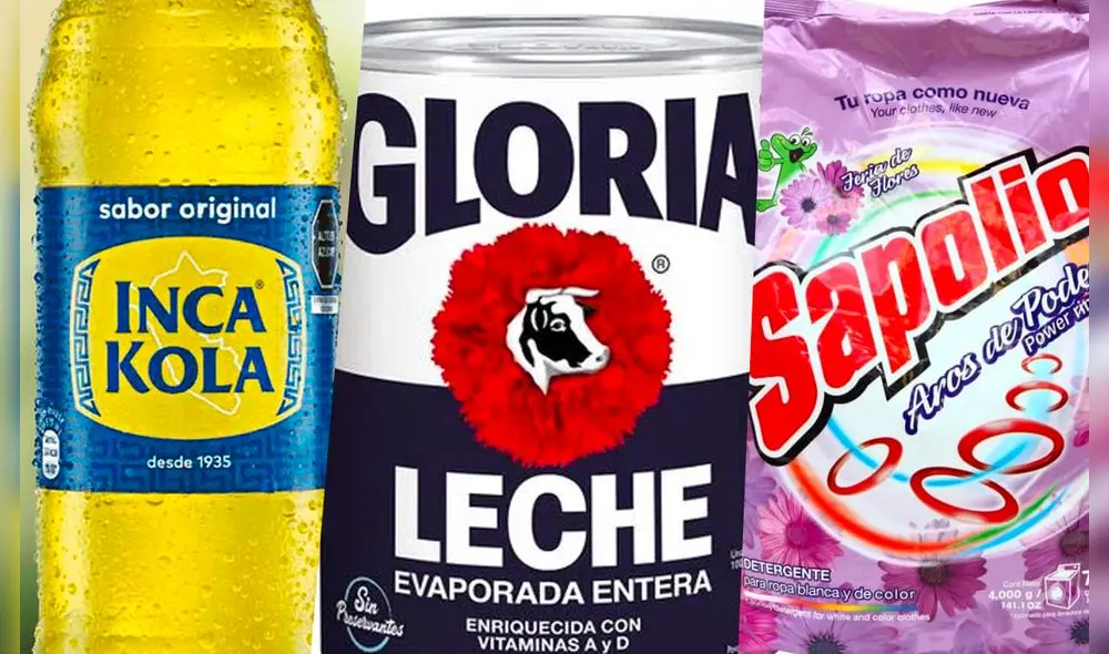 Las marcas nacionales continúan como las favoritas de los peruanos. Foto: composición LR/Coca Cola Company/Grupo Gloria/Alicorp