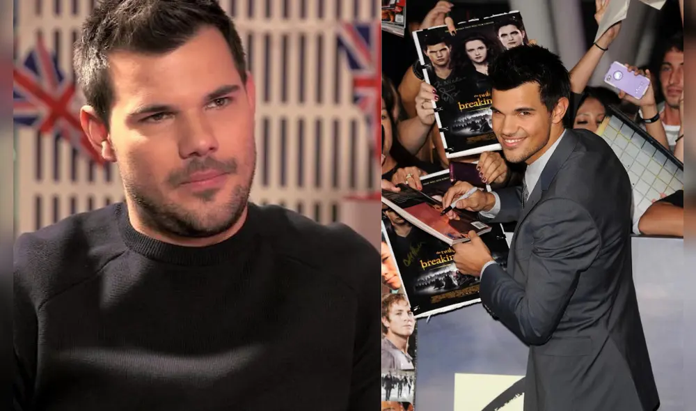 Taylor Lautner asustó a sus fans con su nueva imagen en el 2015. Foto: composición LR/BBC/AFP