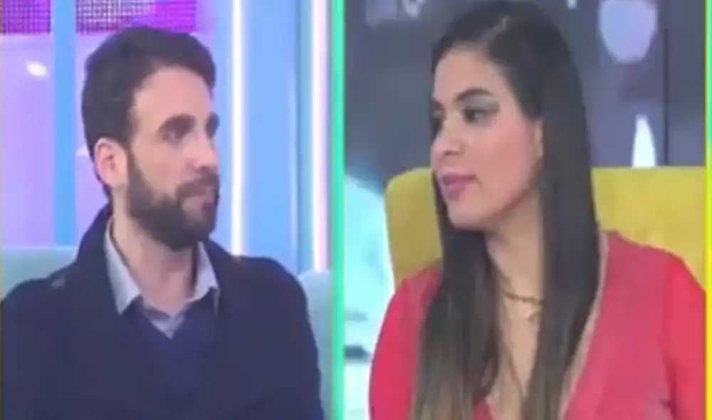 Zully Pinchi y Rodrigo González protagonizaron tensa entrevista en "Amor y fuego". Foto: captura de Willax Zully Pinchi y Rodrigo González protagonizaron tensa entrevista en "Amor y fuego". Foto: captura de Willax