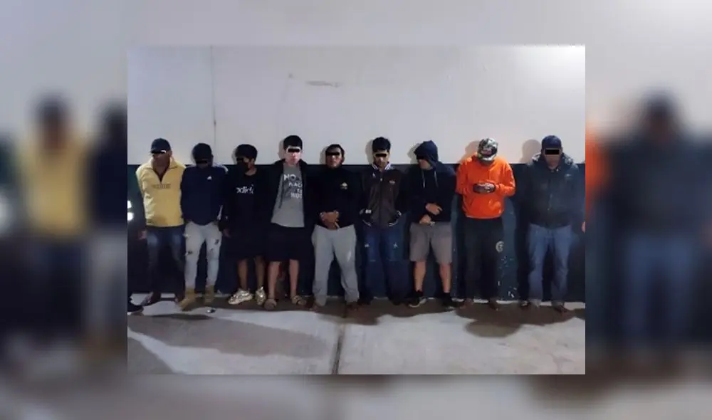 Miembros de banda Los Paileros amenazaron a humildes dueños de terrenos. Foto: PNP
