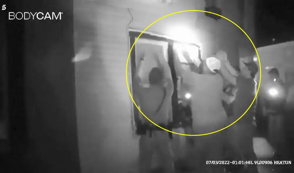 Afortunadamente, ninguna persona resultó herida. Foto: captura/CNN