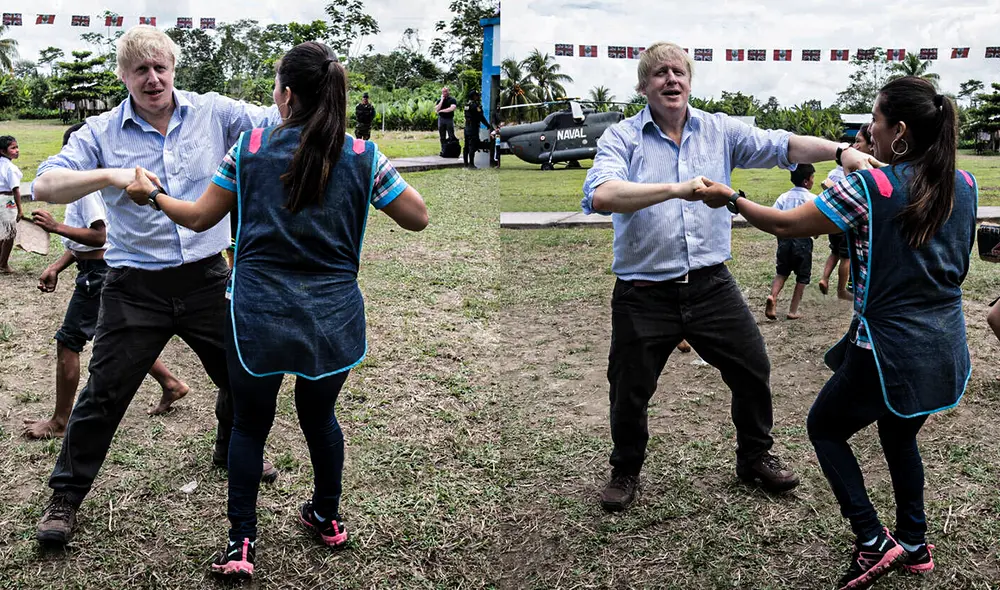 Primer ministro británico visitó el país en el Gobierno de Martín Vizcarra. Foto: composición de Jazmín Ceras / La República