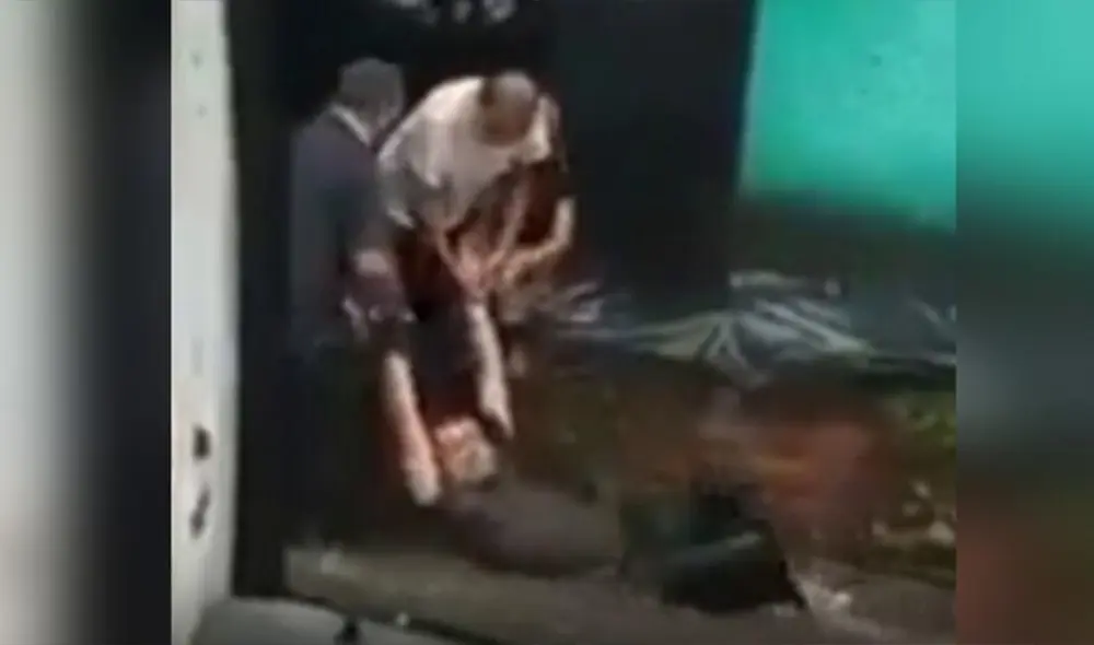 El hombre fue víctima de las fuertes lluvias que azotan al distrito de San Salvador. Foto: captura de pantalla/Telemundo