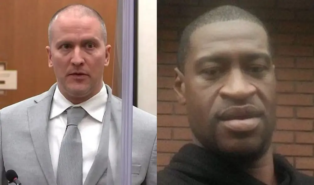 Luego de dos años se da sentencia a policía responsable de la muerte de Floyd. Foto: Composicón LR/Reuters