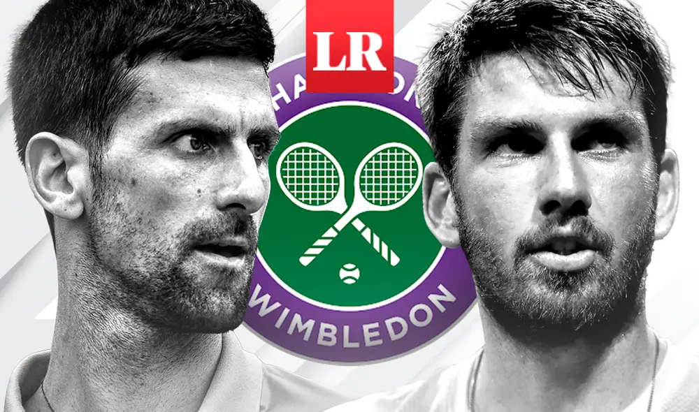Novak Djokovic vs. Cameron Norrie EN VIVO y EN DIRECTO por las semifinales de Wimbledon. Foto: composición de Gerson Cardoso/GLR