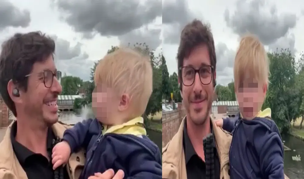 Miles de usuarios halagaron la gran labor de este padre de familia. Foto: composición LR/captura de YouTube/Rádio BandNews FM