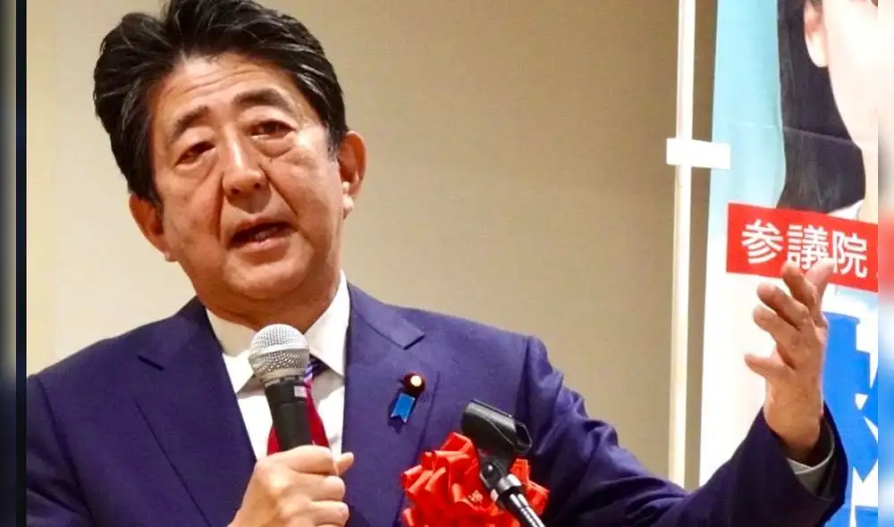 El ex primer ministro japonés Shinzo Abe sufrió disparos mientras participaba de un mitin en Nara. Foto: Shinzo Abe/Twitter