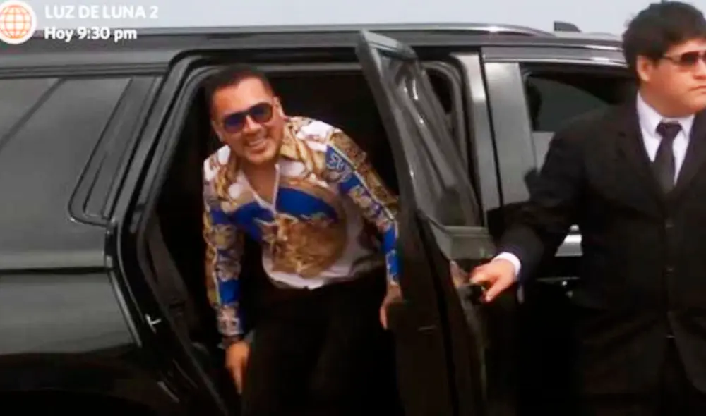 Alexander Blas es conocido como el ‘Príncipe de Gamarra’. Foto: captura América TV