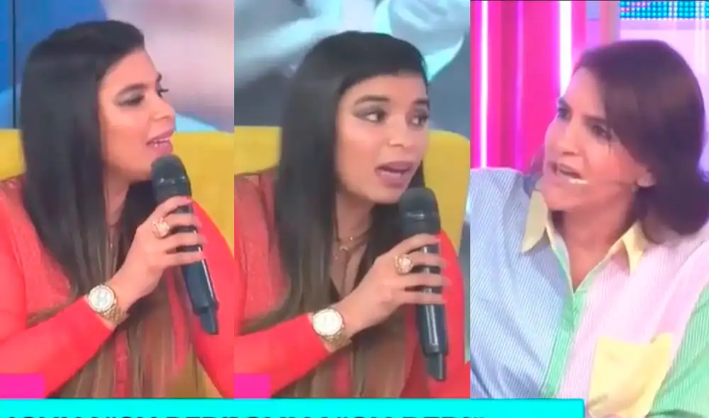 Zully Pinchi respondió a Gigi Mitre. Foto: composición LR/capturas de Willax TV