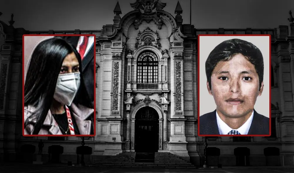 Yenifer Paredes se encuentra vinculada a la empresa de Hugo Espino Lucana al revelarse que ofrecía obra cuando tenía un chaleco de la compañía. Foto: composición Jazmin Ceras/ La República