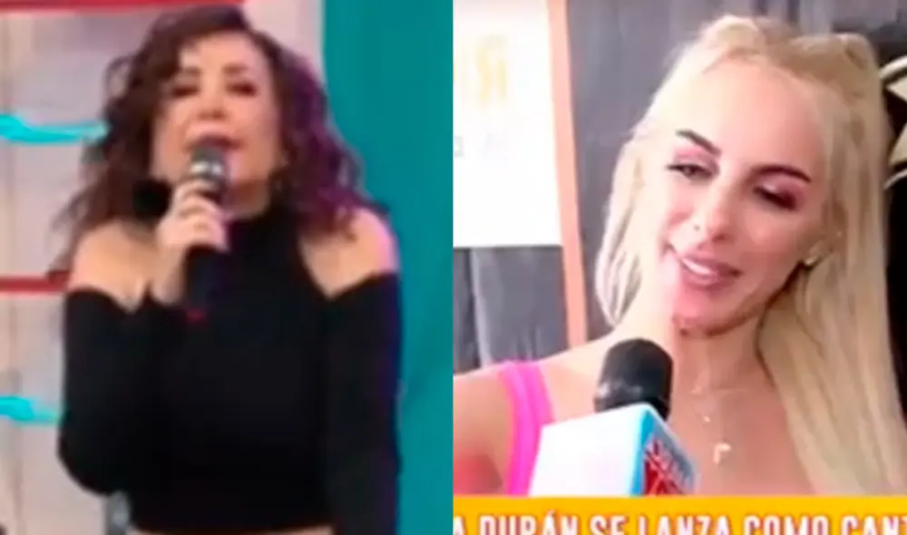 Janet Barboza y Ethel Pozo se mostraron en contra de las preguntas hacía Dalia Durán. Foto: composición LR/captura de América TV Janet Barboza y Ethel Pozo se mostraron en contra de las preguntas hacía Dalia Durán. Foto: composición LR/captura de América TV