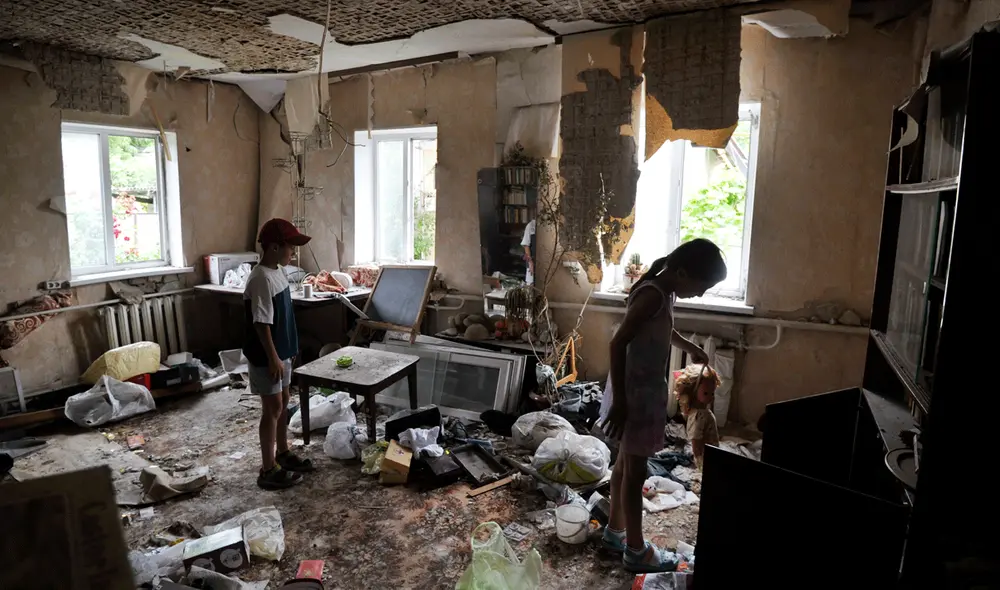 La OMS colabora con las autoridades ucranianas en las campañas de vacunación contra la polio que se están desarrollando sobre todo en el oeste del país. Foto: AFP