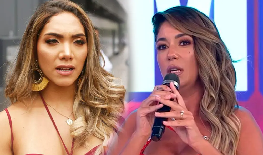 Isabel Acevedo afirmó sentirse orgullosa de ser peruana y recalcó que solo quería disfrutar de la cultura de su novio. Foto: composición/captura América TV/difusión