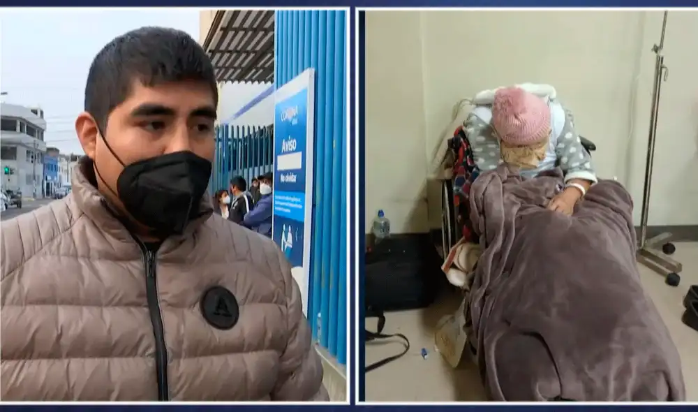 Familiares de la paciente lamentaron la precaria atención del hospital Almenara. Video: RPP Familiares de la paciente lamentaron la precaria atención del hospital Almenara. Video: RPP