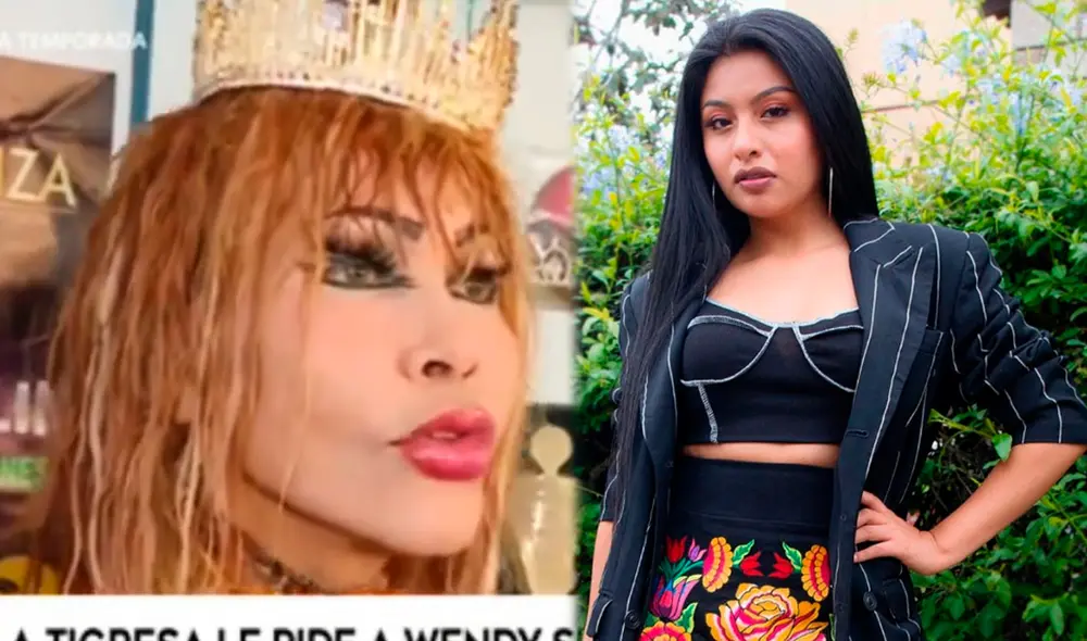 Tigresa del Oriente habló de Wendy Sulca. Foto: captura de América TV/Instagram/Wendy Sulca Tigresa del Oriente habló de Wendy Sulca. Foto: captura de América TV/Instagram/Wendy Sulca