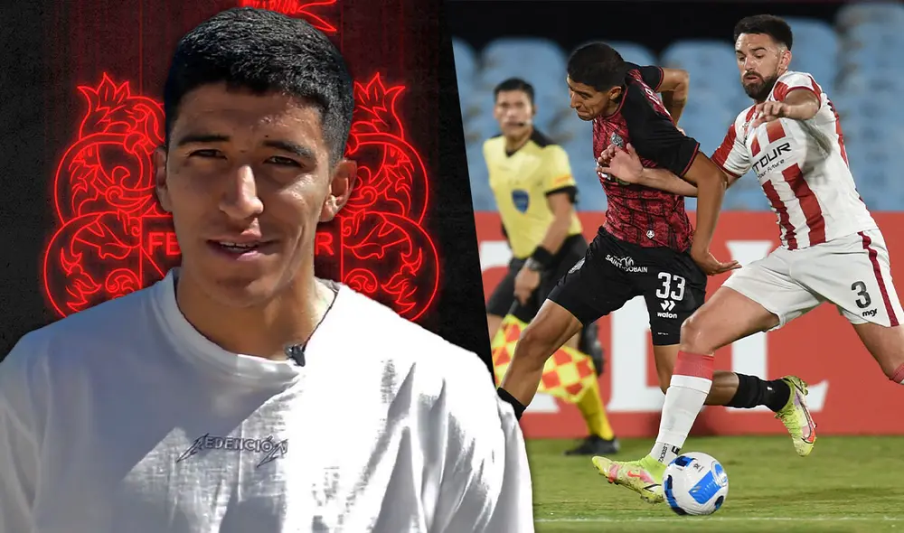 Matías Lazo, canterano de FBC Melgar, es parte del equipo que ganó el Torneo Apertura. Foto: composición GLR/AFP/FBC Melgar