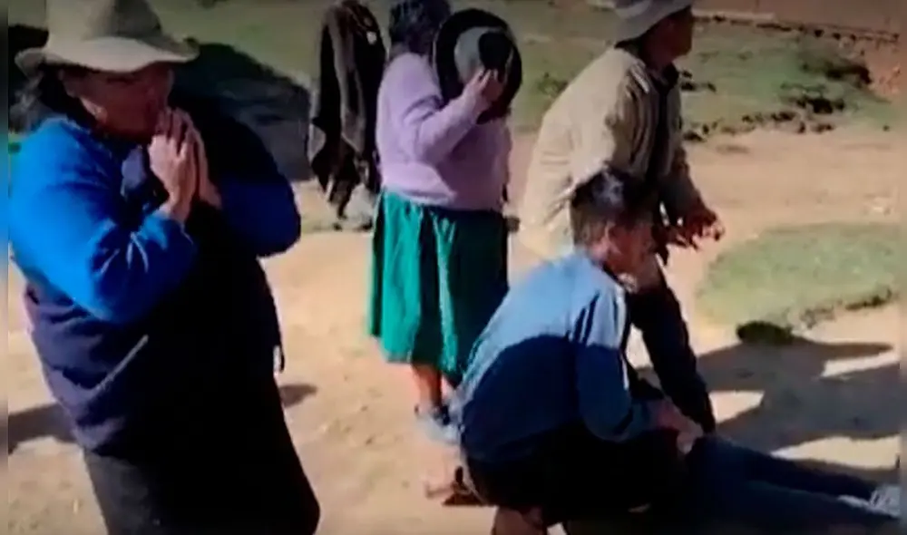 Una de las mujeres fue colgada desde un techo como parte de uno de los castigos. Foto: captura de Canal N Una de las mujeres fue colgada desde un techo como parte de uno de los castigos. Foto: captura de Canal N