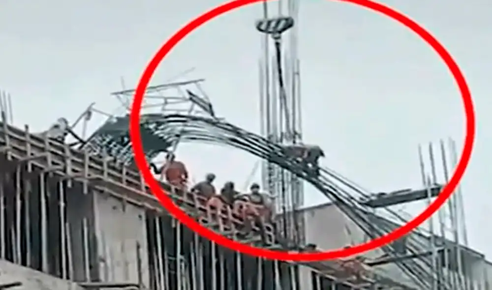 Obra aún no ha sido supervisada. Foto: captura de Panamericana Obra aún no ha sido supervisada. Foto: captura de Panamericana