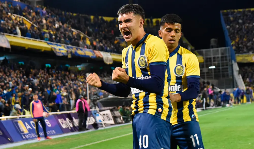 Buonanotte marcó el solitario gol a los 77 minutos del partido. Foto: Rosario Central