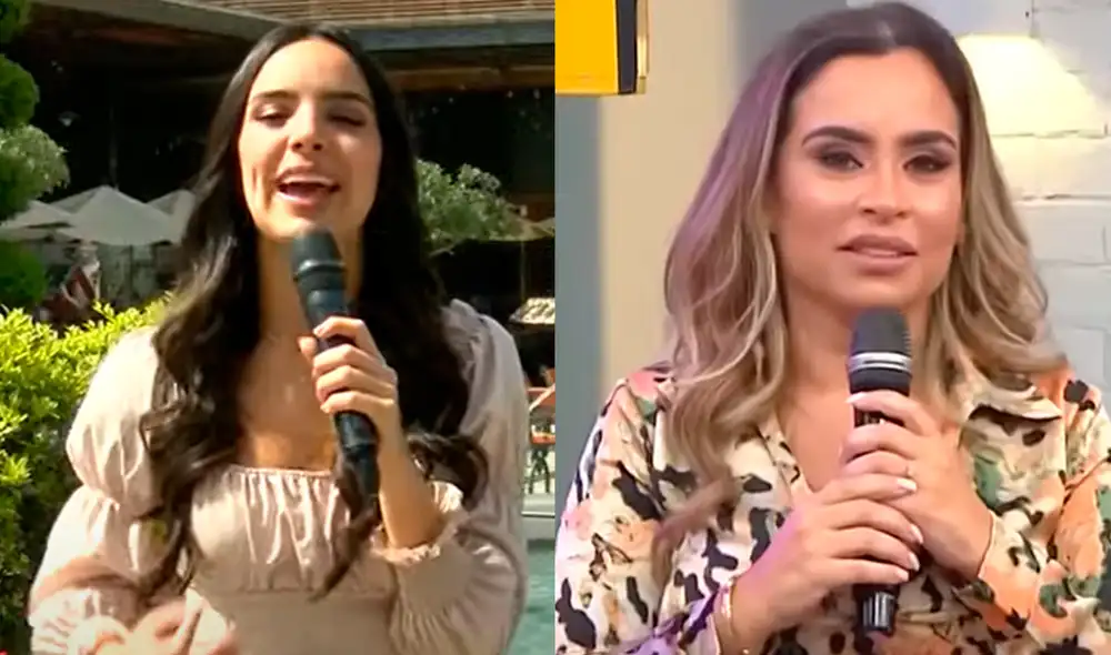 Valeria Flórez criticó a Ethel Pozo por responder si invitará a Melissa Paredes a su matrimonio. Foto: composición LR/captura Willax TV, América Tv