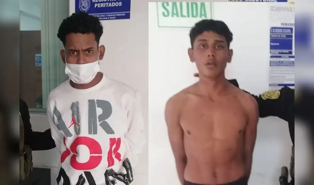 Sospechosos fueron encontrados en poder del celular del taxista. Foto: PNP