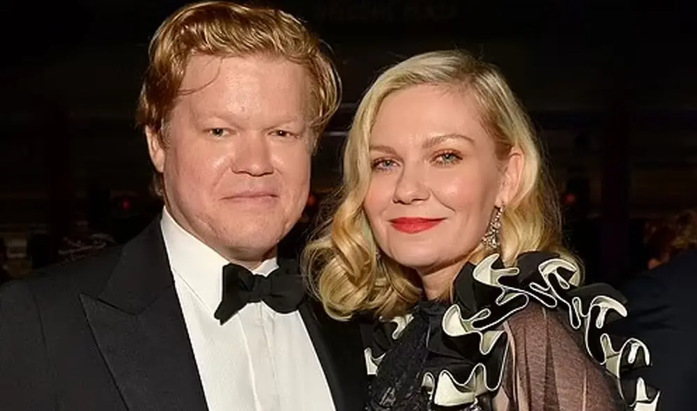 Kirsten Dunst y Jesse Plemons se conocieron durante las grabaciones de "Fargo". Foto: DailyMail Kirsten Dunst y Jesse Plemons se conocieron durante las grabaciones de "Fargo". Foto: DailyMail